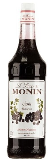 Сироп Monin Черная смородина, стекло, 1л