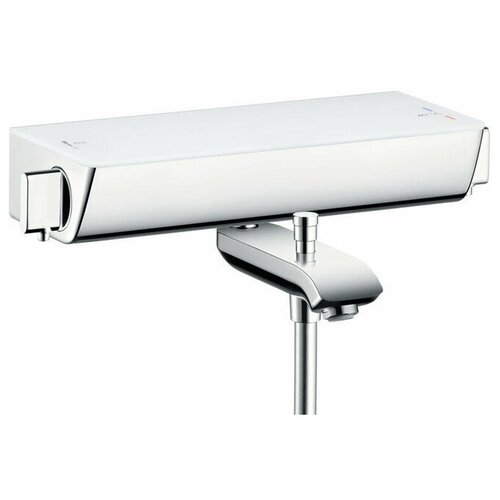 Термостат hansgrohe Ecostat Select для ванны 13141400 смеситель для ванны hansgrohe ecostat select 13141400 с термостатом хром белый