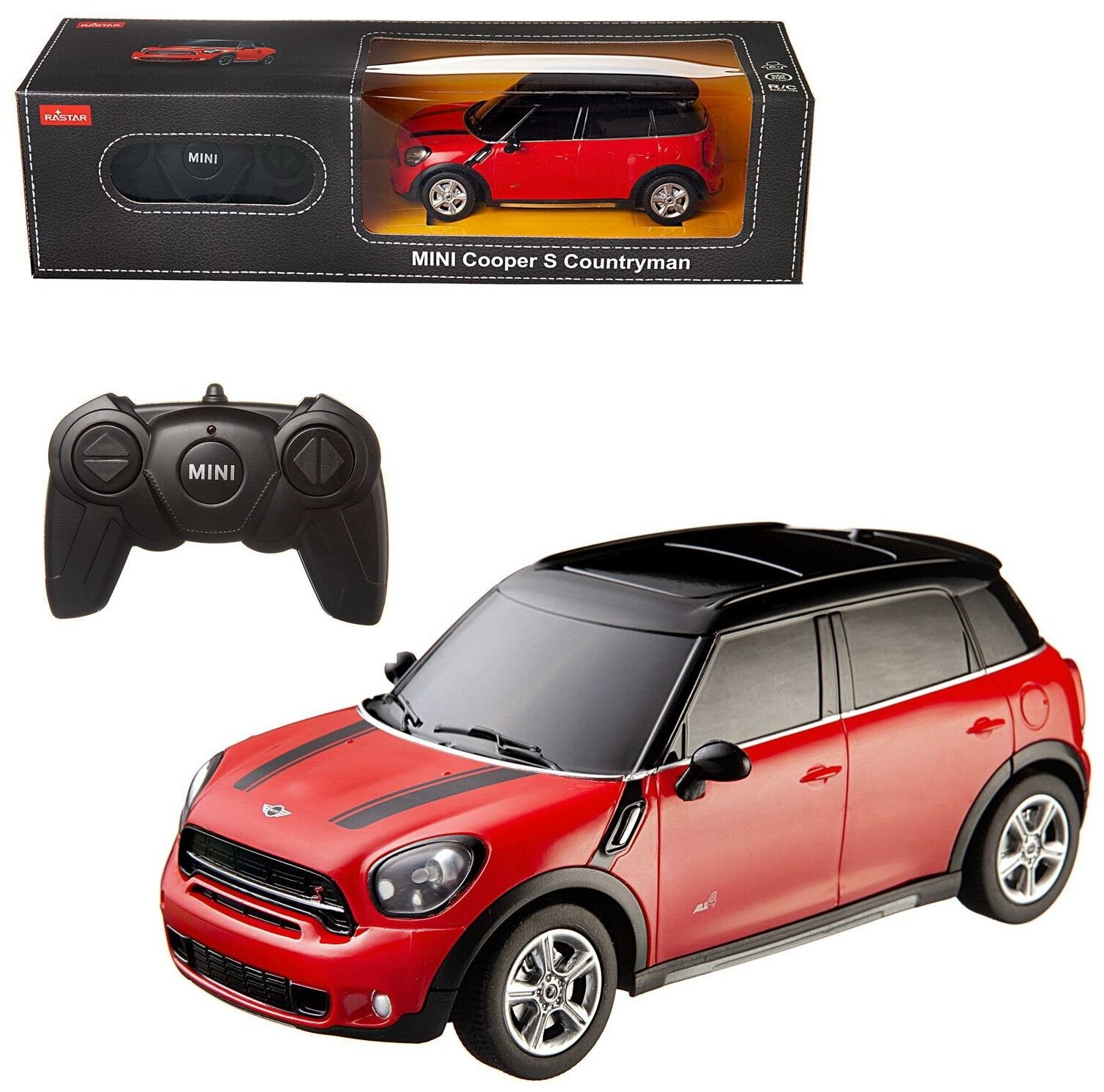 Машина р у 1:24 MINI Cooper S Countryman Цвет Красный 71700R