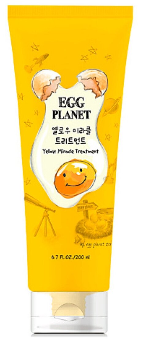 Восстанавливающая маска для волос с яичным желтком Daeng Gi Meo Ri Egg Planet Yellow Miracle Treatment