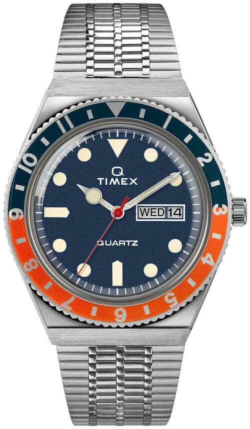 Наручные часы TIMEX Timex TW2U61100, синий, серебряный