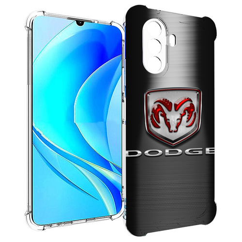 Чехол MyPads dodge додж 1 мужской для Huawei Nova Y70 / Nova Y70 Plus (MGA-LX9N) / Huawei Enjoy 50 задняя-панель-накладка-бампер чехол mypads nissan ниссан 1 мужской для huawei nova y70 nova y70 plus mga lx9n huawei enjoy 50 задняя панель накладка бампер