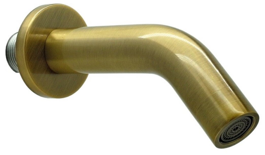 Излив встраиваемый латунный настенный ELGHANSA RS-27P-Bronze диаметр 28 мм длина 165 мм цвет бронза