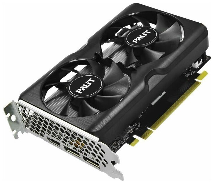 Видеокарта Palit GeForce GTX 1630 Dual (NE6163001BG6-1175D), Retail