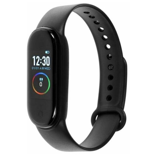 Фитнес-браслет LuazON LF-11 096 цветной сенсор пульсометр будильник шагомер черный 138100₽