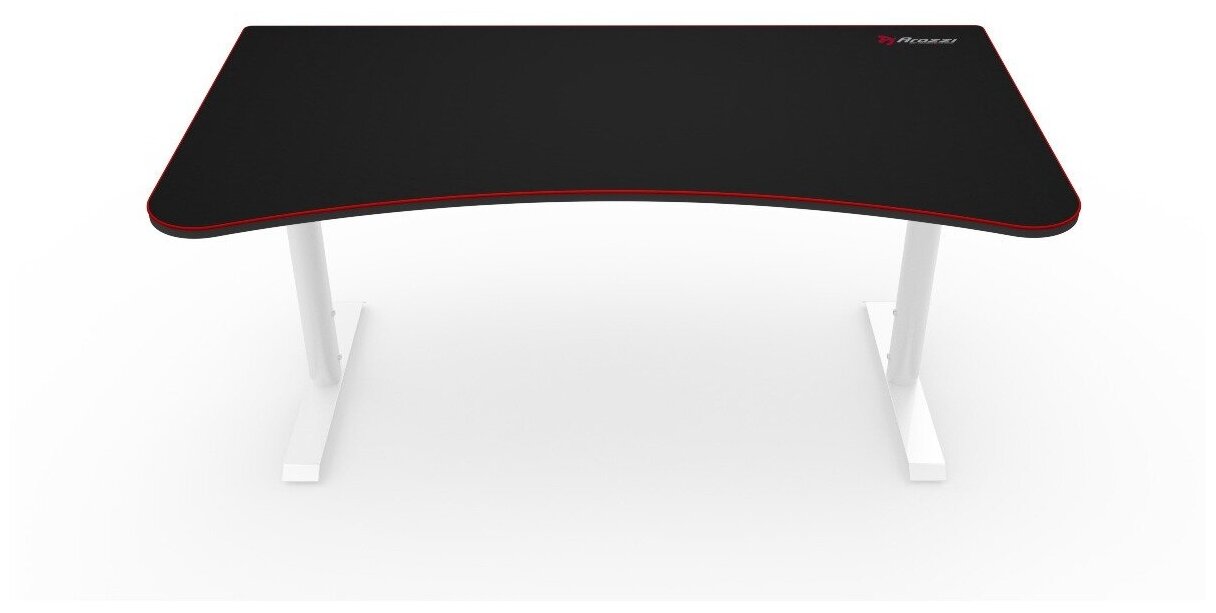 Стол для компьютера Arozzi Arena Gaming Desk - White - фотография № 4