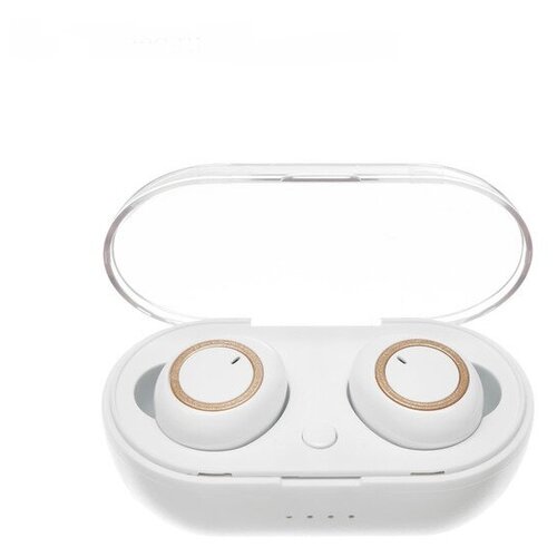 Наушники беспроводные LuazON VBT 120 DT-2 вакуумные Bluetooth 50 300 мАч бокс белые 214300₽