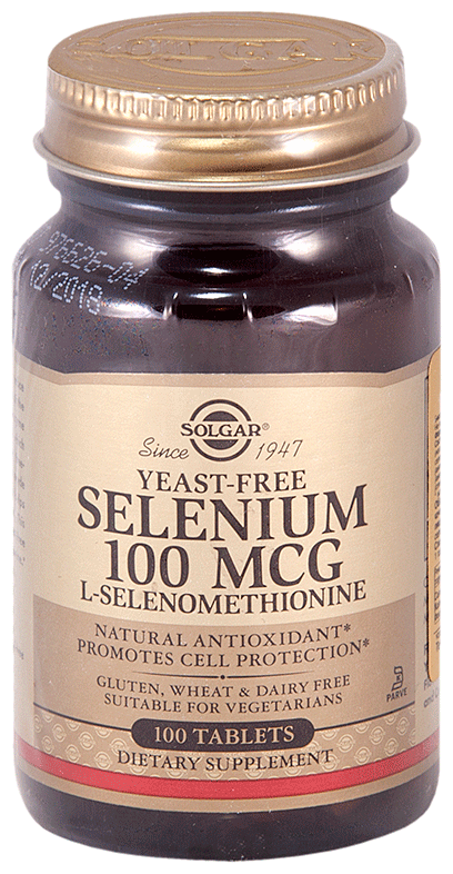 Solgar Selenium таб., 100 мкг, 100 г, 100 шт.