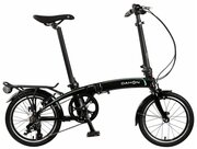 Велосипед Dahon QIX D3 16" (2022) (Велосипед Dahon QIX D3 YS 728 (черный), складной, колеса 16", 3 ск, VD22006)