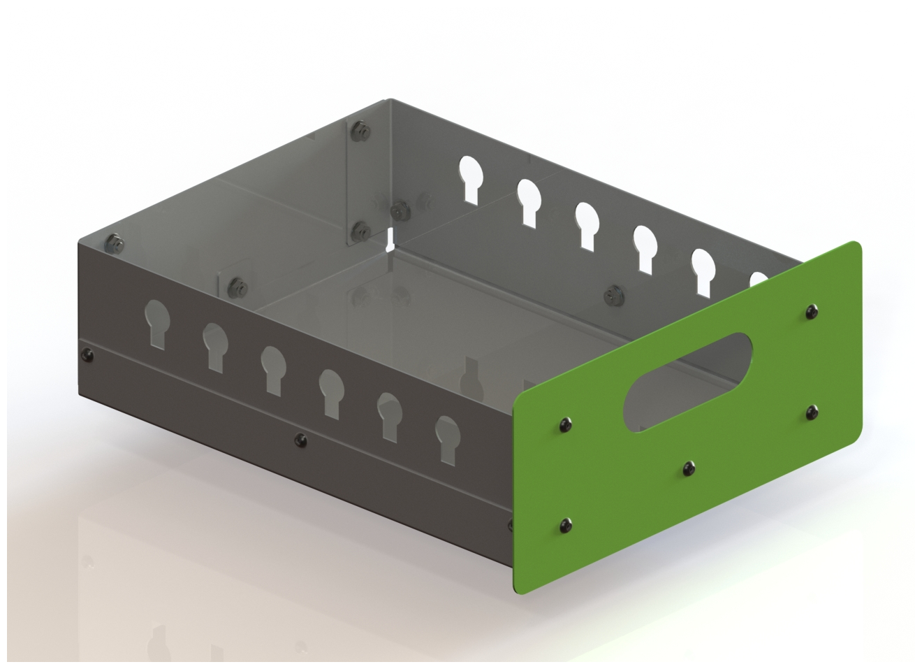 Стол-верстак Metalex c одной тумбой 950х1200х400