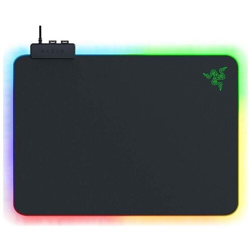 Коврик для мыши Razer Firefly V2, игровой, RGB, 355х255х3mm, черный (RZ02-03020100-R3M1)