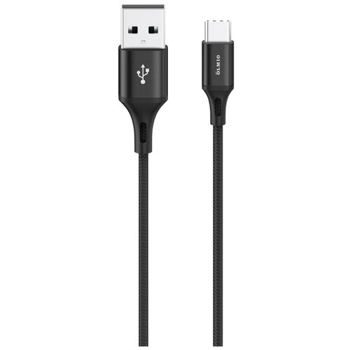 Кабель USB-C/ Дата-кабель USB 2.0 Type-C/2.1A/1.2м/Кабель Тайп Си, быстрая зарядка 2.0/Зарядка type c/Чёрный