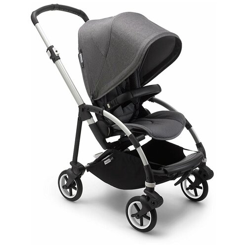 Прогулочная коляска Bugaboo Bee 6 Alu, цвет Grey Melange коляска 2 в 1 bugaboo bee6 alu grey grey melange black