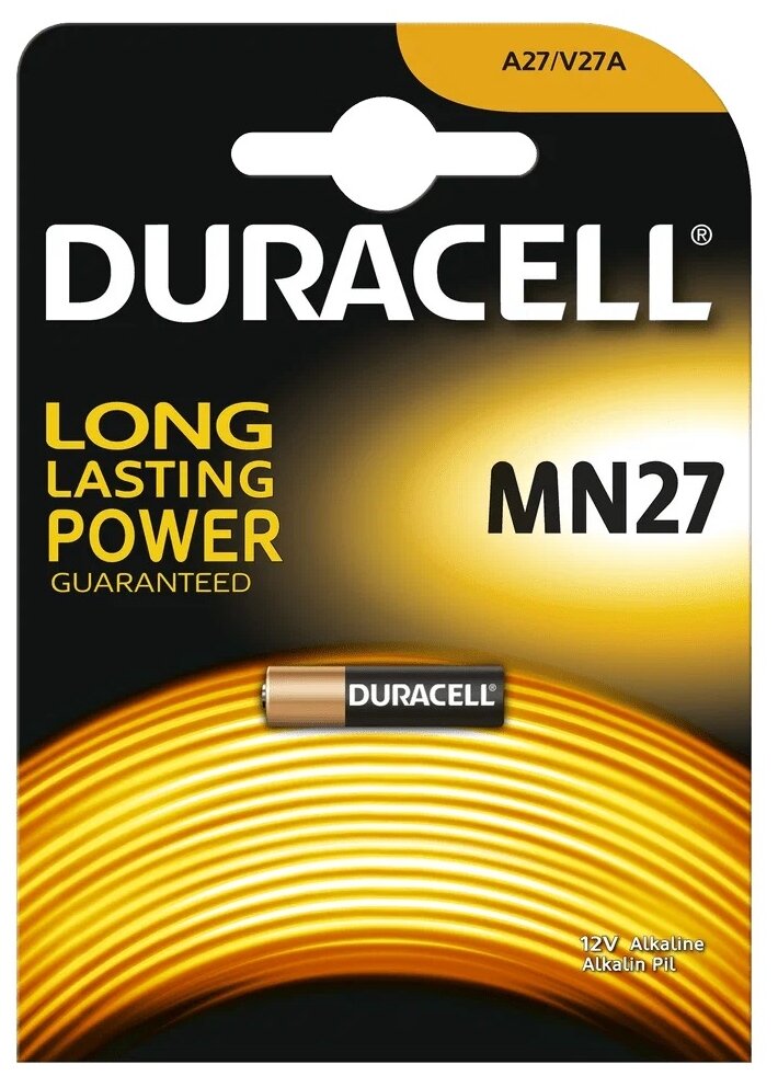 Батарейка Duracell MN27, 1 шт.