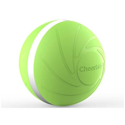 Интерактивная игрушка для собак, мячик дразнилка Cheerble Wicked Ball (Зеленый)