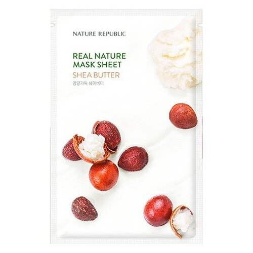 Nature Republic Real Nature Mask Sheet Shea Butter