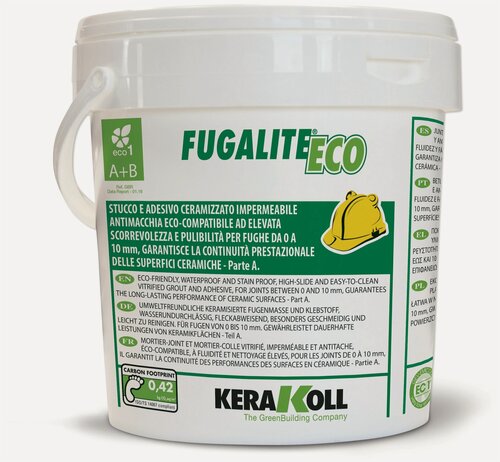 Изображение товара Эпоксидная затирка (Жидкая Керамика) Kerakoll Fugalite Eco №50 Pergamon 3кг