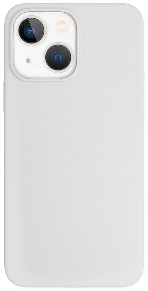 Чехол защитный VLP Silicone case with MagSafe для iPhone 14, черный - фото №1
