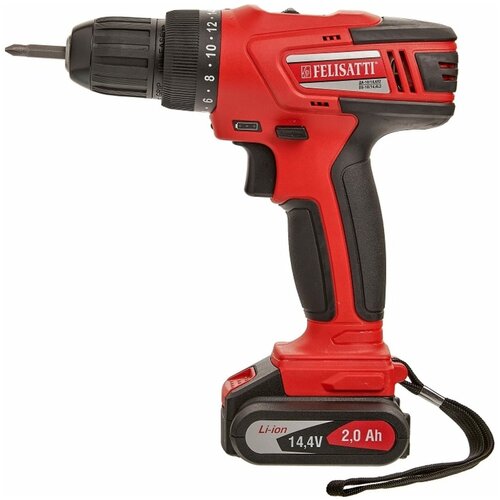 Аккумуляторная дрель-шуруповерт FELISATTI ДА-10144Л2 42505100 555000₽