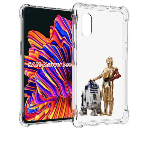 Чехол MyPads starwars-звездные-войны для Samsung Galaxy Xcover Pro 1 задняя-панель-накладка-бампер чехол mypads звездные волки для samsung galaxy xcover pro 2 задняя панель накладка бампер