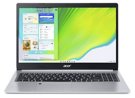 Ноутбук 15,6 ACER A315-58G-5182 [NX.ADUEM.00G] Full HD/i5-1135G7/8/HDD 1Tb+256Gb SDD/GF MX350/no OS серебристый