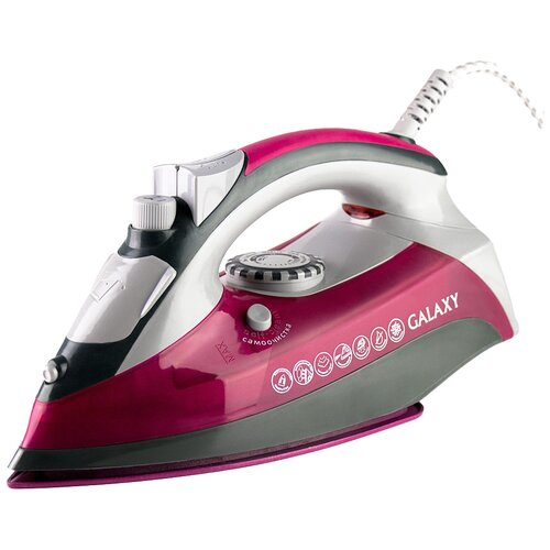 Утюг GALAXY LINE GL6120 розовыйсерыйбелый 447100₽