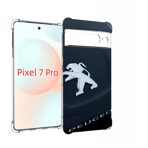 Чехол MyPads пежо peugeot 2 для Google Pixel 7 Pro задняя-панель-накладка-бампер