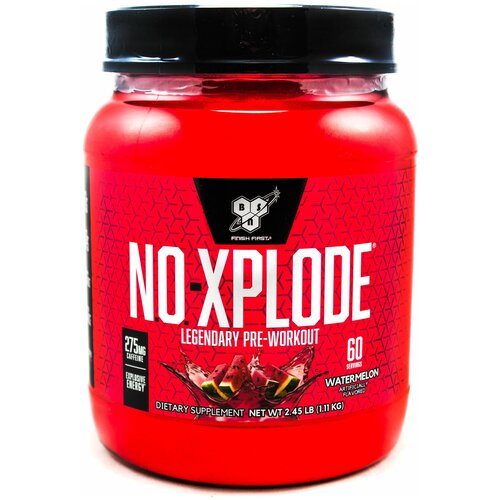 Предтренировочный комплекс BSN N.O.-Xplode арбуз 1110 г 1 шт. bsn n o xplode легендарный предтренировочный комплекс арбуз 555 г 1 22 фунта