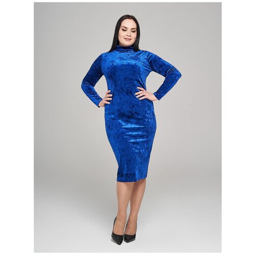 Платье DiSORELLE, размер 42, голубой