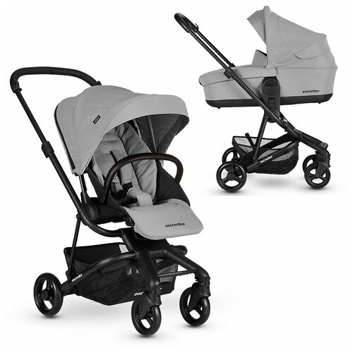 Коляска 2в1 Easywalker Charley, цвет Cloud Grey прогулочная коляска easywalker mini charley soho grey