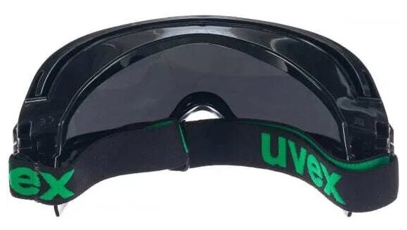 Очки uvex ultravision 9301145, 134 г, black/green - фотография № 2