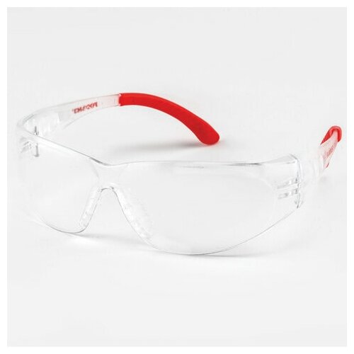 фото Комплект 30 шт, Очки защитные открытые РОСОМЗ О25 Hammer Universal super, прозрачные, защита от запотевания, устойчивы к химическим веществам, поликарбонат, 12530