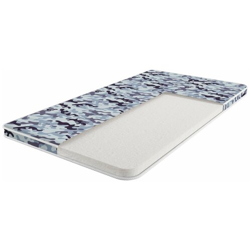 Недорогой матрас Дачный синий Камуфляж 90х200