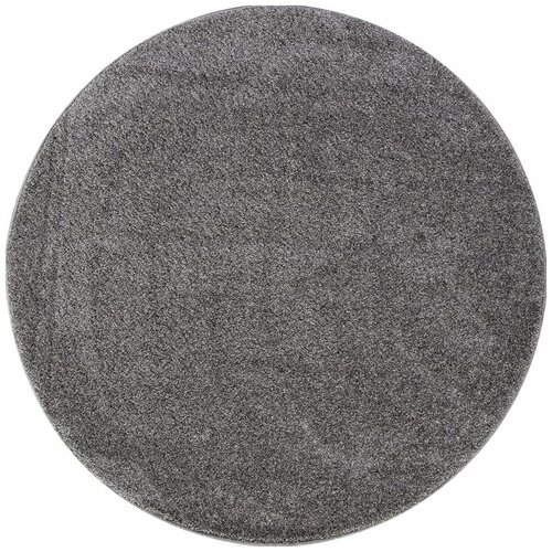 Ковер t600 - GRAY - Круг - коллекция PLATINUM 2.50x2.50