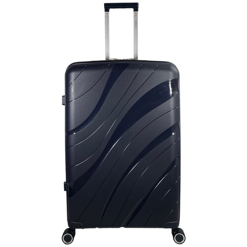 фото Чемодан impreza, 120 л, размер l+, синий