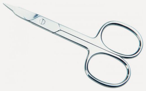 Изображение товара Ножницы маникюрные универсальные Dewal Beauty SC-04 загнутое лезвие, 9 см