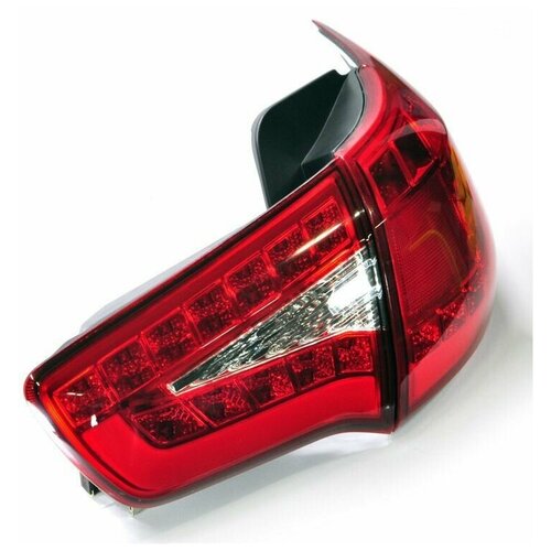 Задние фонари Киа Спортейдж 2010-2016 модель №2, комплект: Л+П, красные, арт:MF-TL-000109