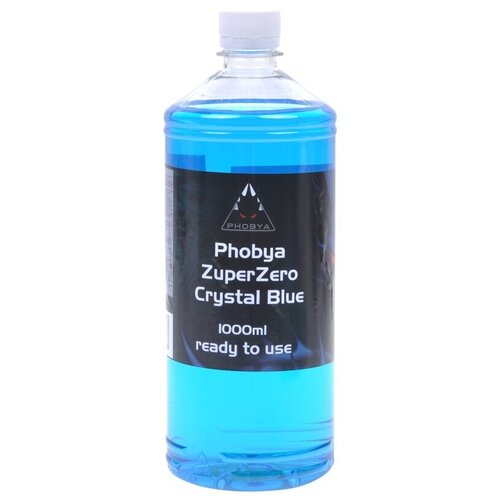 Жидкость - хладагент для СВО Phobya ZuperZero Crystal Blue 1000ml