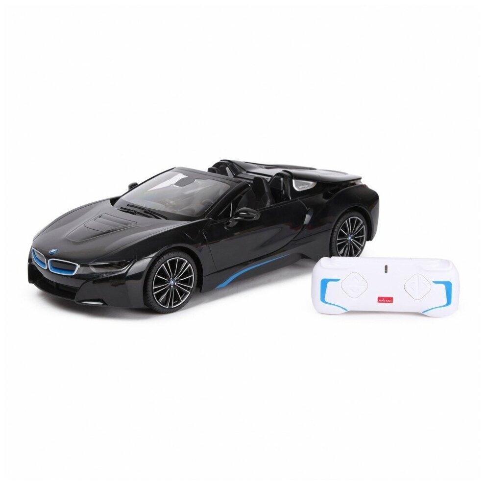 Машина Rastar РУ 1:12 BMW i8 Roadster Черная 95500