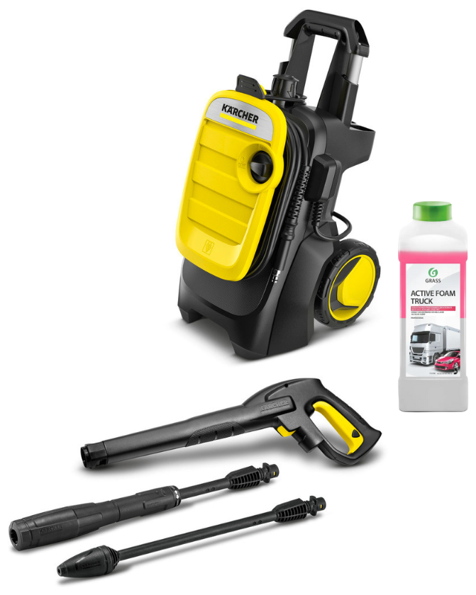 Минимойка высокого давления Karcher K5 Compact + подарок шампунь