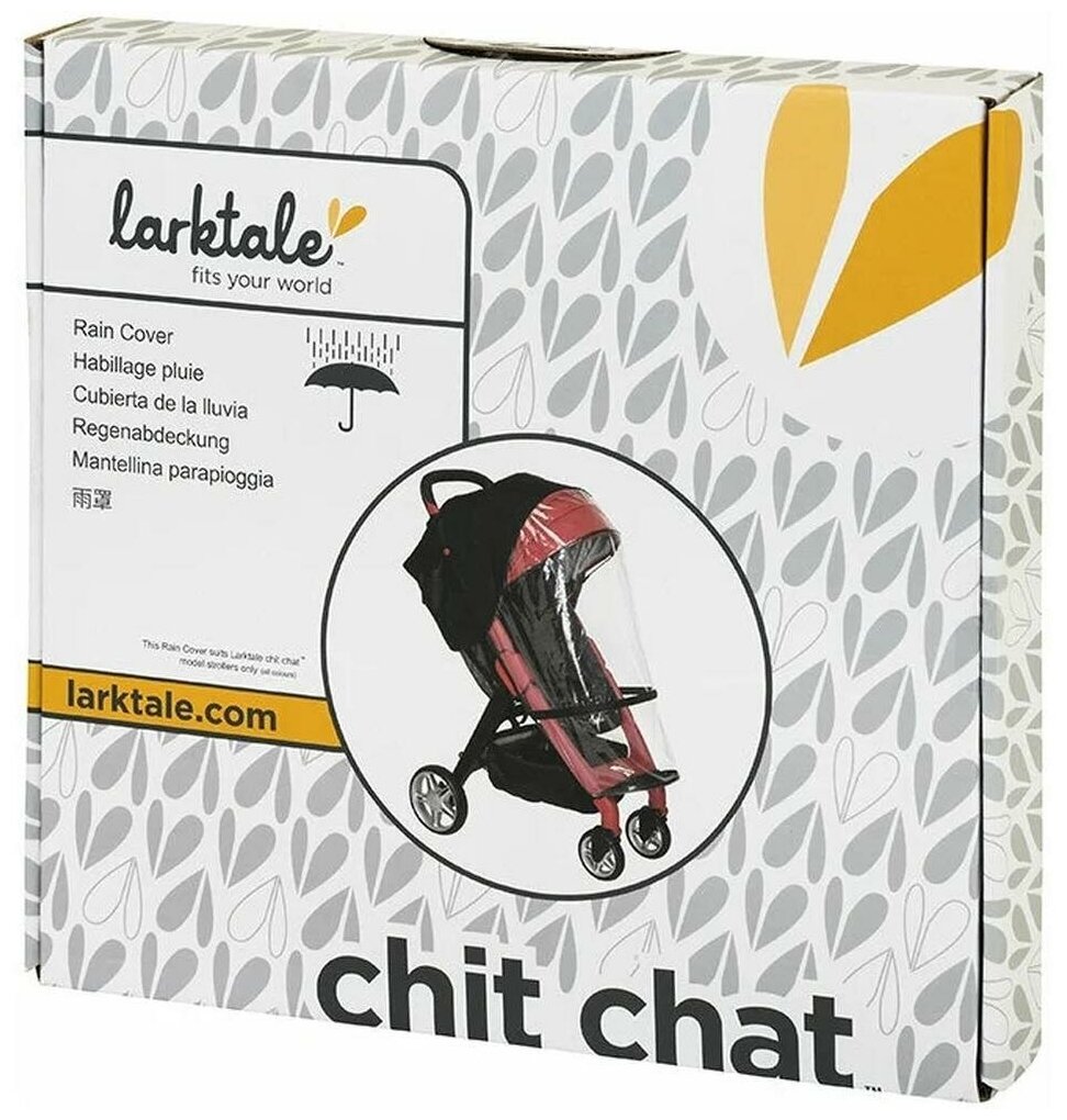 Дождевик Larktale Chit Chat Rain Cover TPU - фото №2