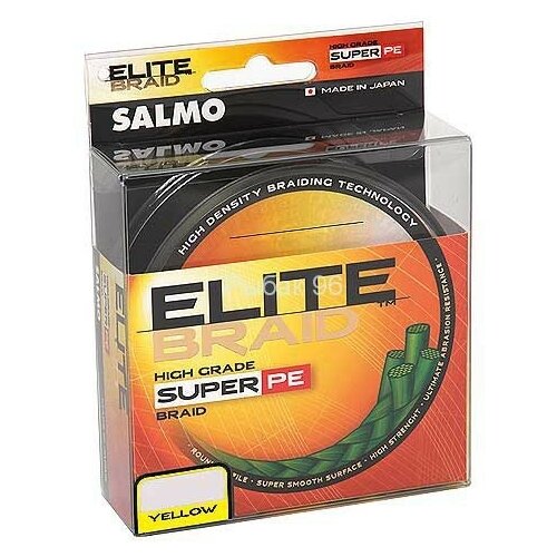 Шнур SALMO Elite Braid 0.28 125м Y