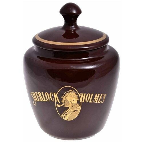 Банка для табака Шерлок Холмс Формула Табака, керамика, большая от бренда Lubinski