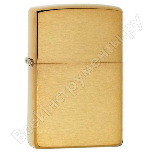 Zippo Зажигалка Zippo 204B Brushed Brass