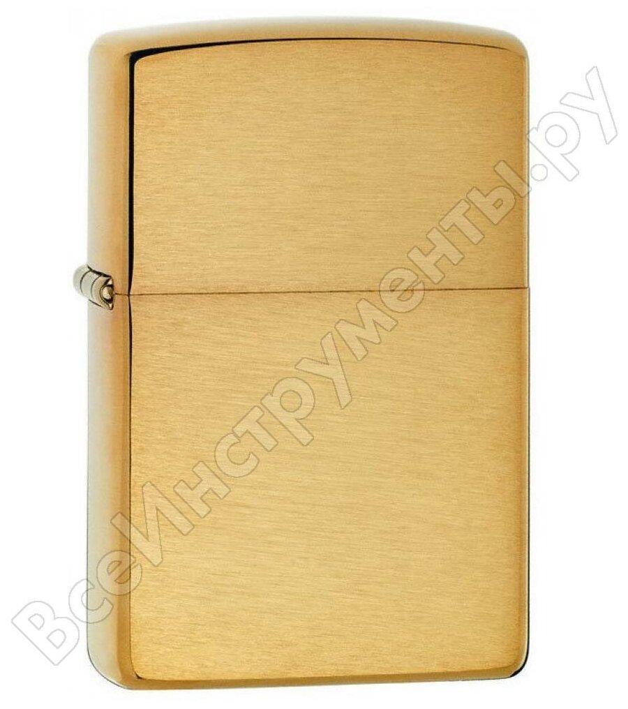 Zippo Зажигалка Zippo 204B Brushed Brass