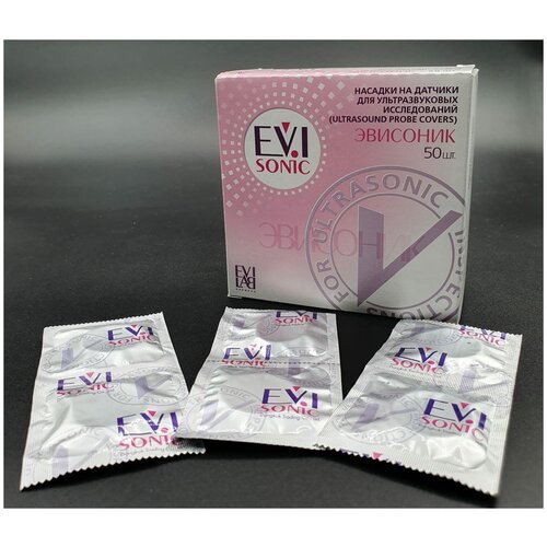 Презерватив EviSonic (эвисоник) для УЗИ 1 шт, Корея презерватив vizit 1 для узи