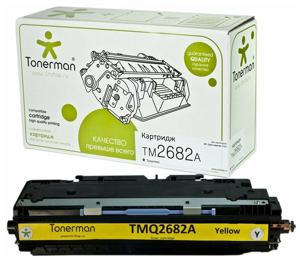 Картридж Tonerman Q2682A 311A для HP Color LaserJet CLJ 3700, 3700DN, 3700DTN, 3700N