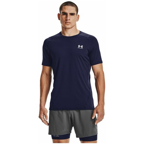 Under Armour Футболка Under Armour Hg Fitted SS мужская, размер 50-52 (1361683-410)