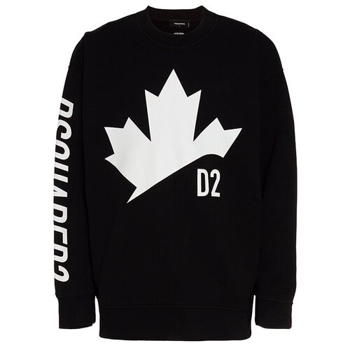 свитшот DSQUARED2 S74GU0490 xl черный+белый