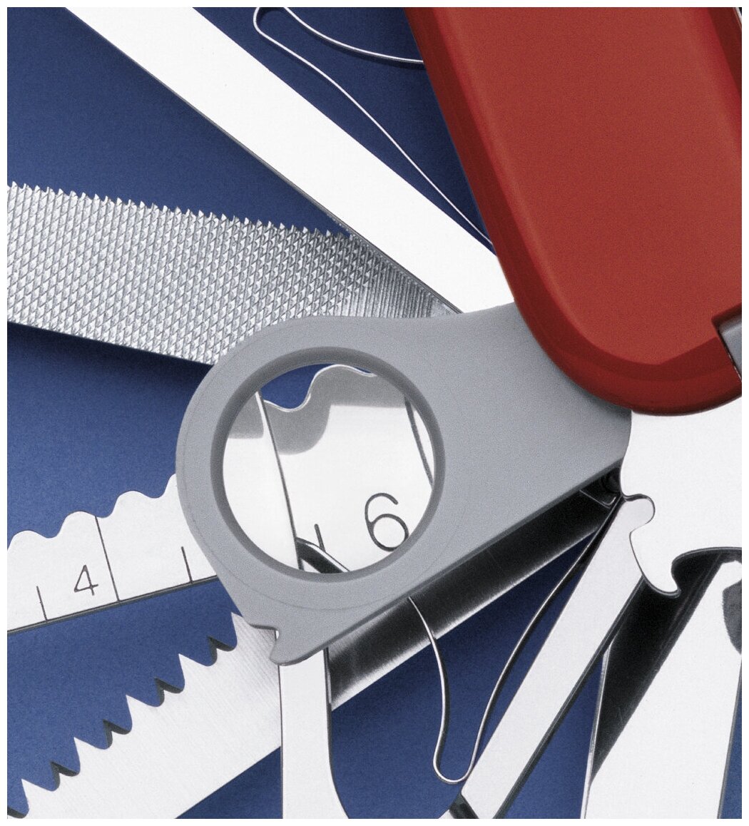 Нож перочинный Victorinox SwissChamp , красный - фото №19